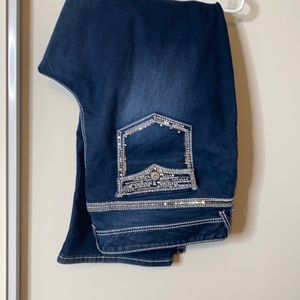 Maurices plus size 26 bling jeans